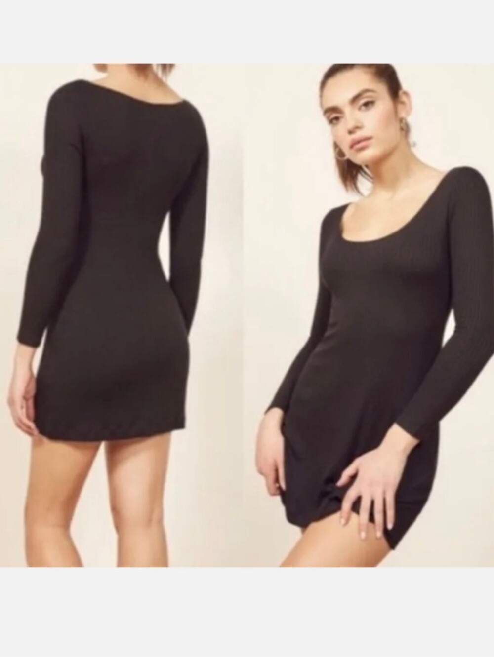 Reformation Jeans Rosario Long Sleeve Mini Dress Small